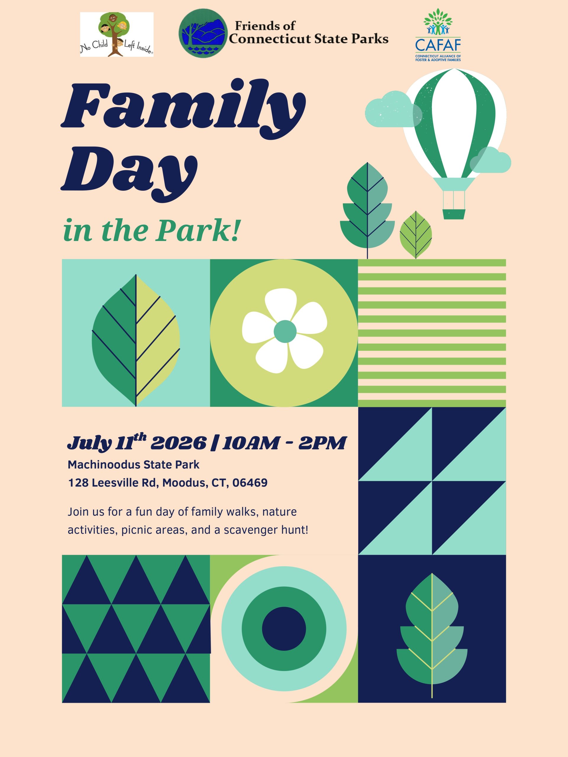 NCLI and CAFAF Family Day in the Park- July 11th